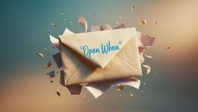 "Open When" Letter Ideas