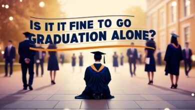 Is It Fine to Go to Graduation Alone?