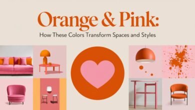 Orange & Pink: How These Colors Transform Spaces and Styles